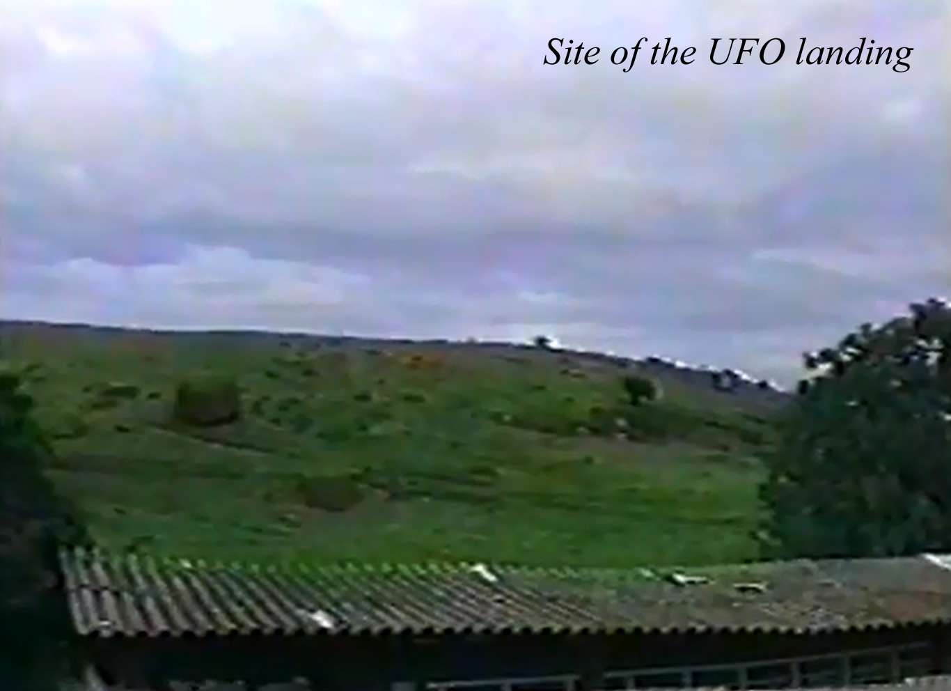 Local da aterrizagem do UFO em Itupepa, S.P., Brasil