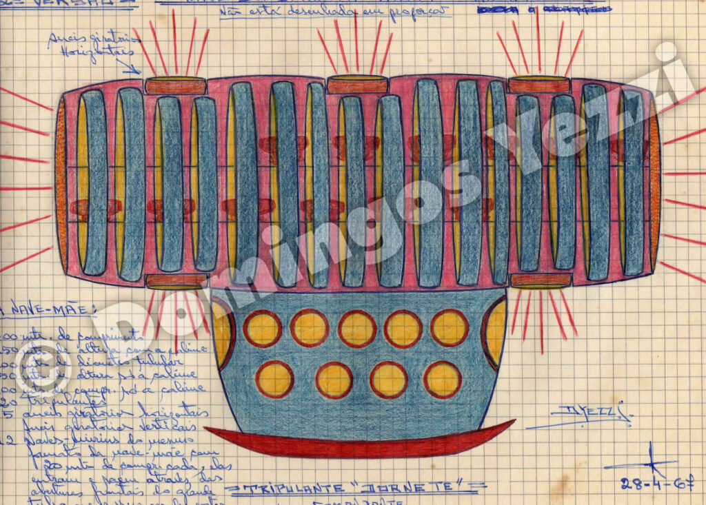 Nave de Dornete, por Domingos Yezzi